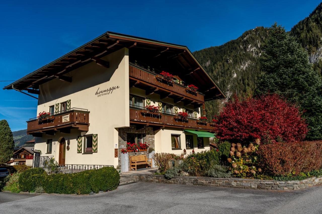 Gaestehaus Hornegger Mayrhofen Exterior photo